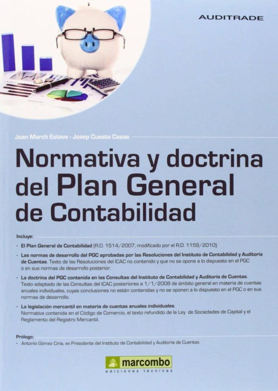 Normativa Y Doctrina Del Plan General De Contabilidad