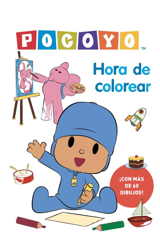 Pocoyó. Actividades - Hora De Colorear