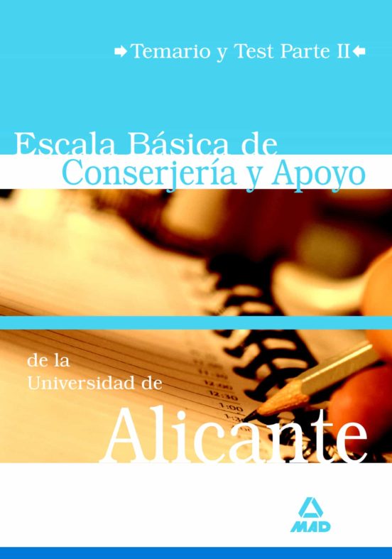 Escala Basica De Consejeria Y Apoyo De La Universidad De Alicante . Te