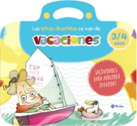 Las Letras Divertidas Se Van De Vacaciones. 3-4 Años