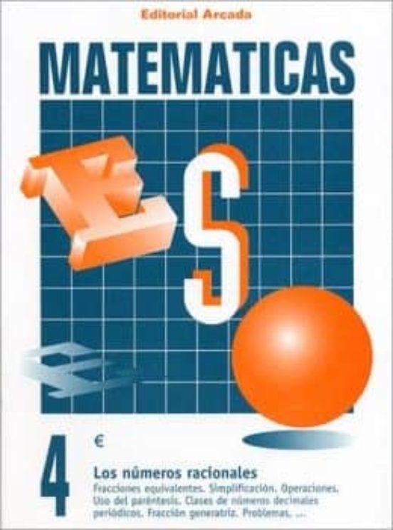 Cuaderno Matematicas Eso Nº 4 Números Racionales