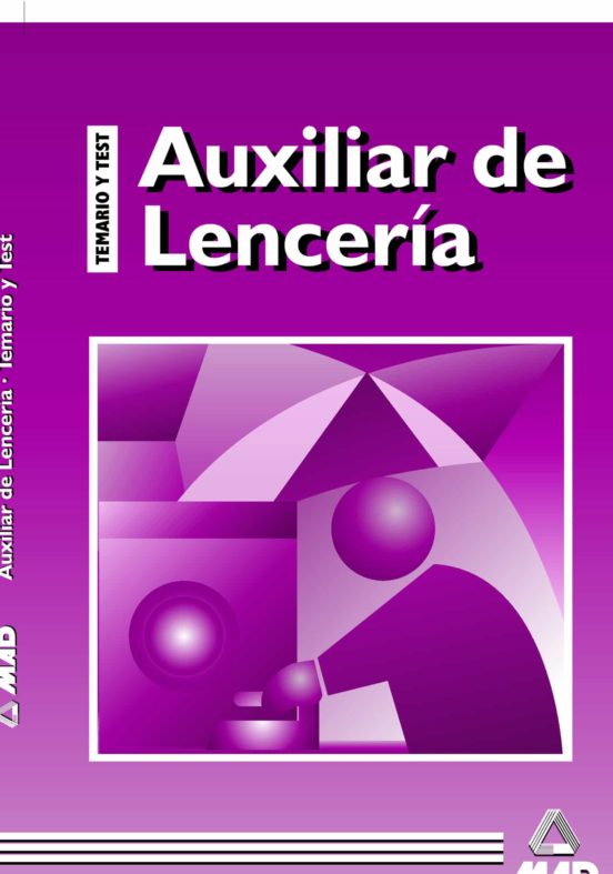 Auxiliar De Lenceria Temario General Y Test