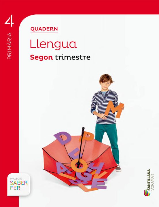 Quadern Llengua 4º Primària Segundo Trimestre Saber Fer