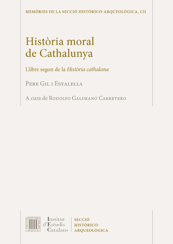 Història Moral De Catalunya
