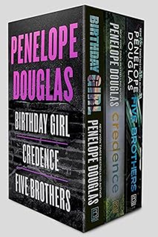 Penelope Douglas 3-book Boxed Set: Birthday Girl Credence And Five Bro