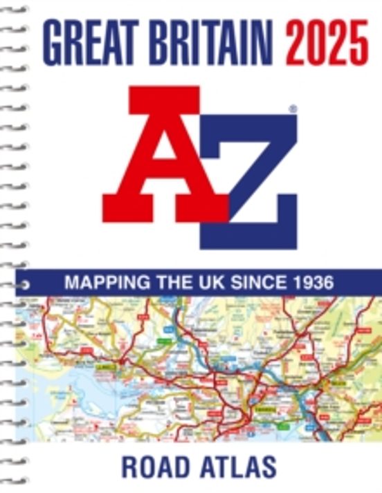 Great Britain A-z Road Atlas 2025