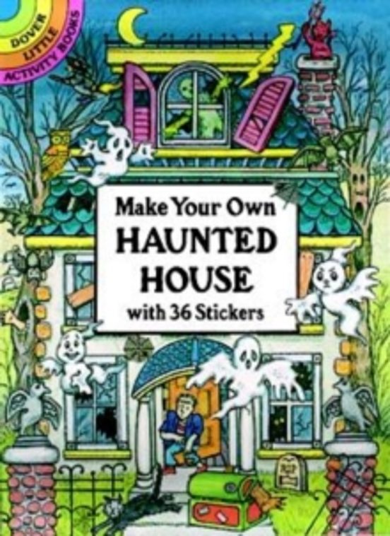 Make Your Own Haunted House With 36 Stickers