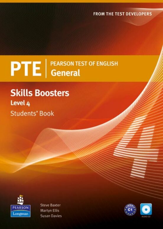 Pearson Test Of English General Skills Booster 4 Students Book And Cd