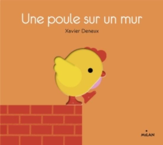 Une Poule Sur un Mur