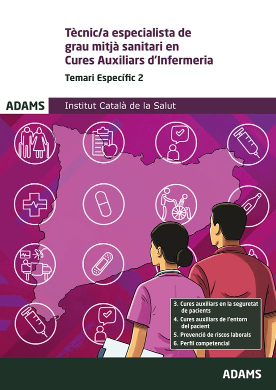 Temari Específic 2 Tècnic Especialista De Grau Mitjà Sanitari En Cures