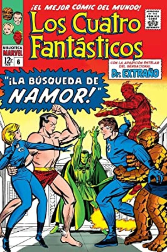 Biblioteca Marvel Los 4 Fantasticos 6 Bm19