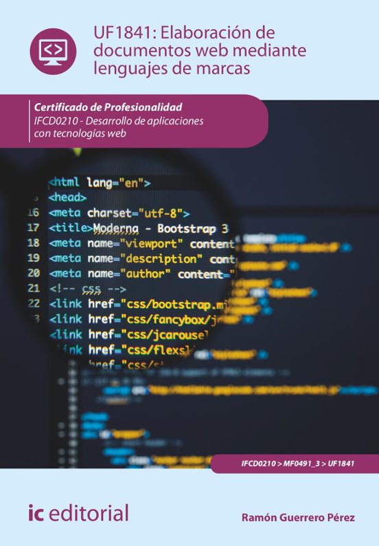 Uf1841 Elaboración De Documentos Web Mediante Lenguajes De Ma