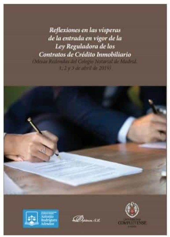 Reflexiones En Las Visperas De La Entrada En Vigor De La Ley Regu Lado