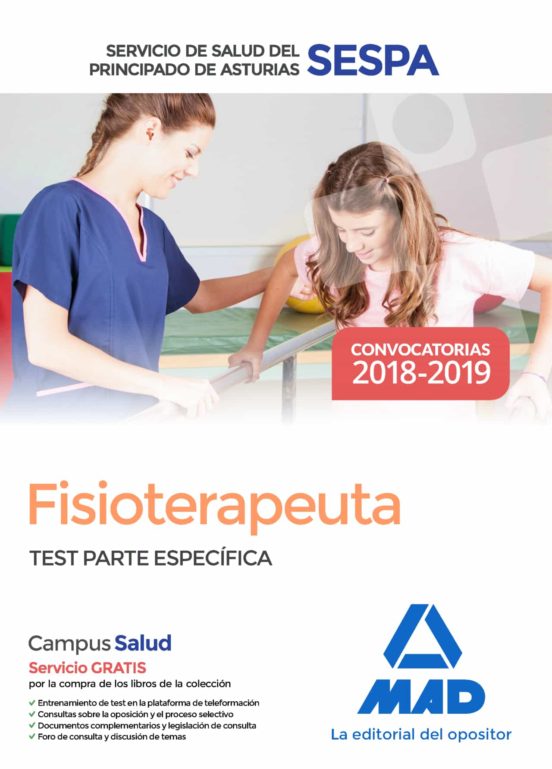 Fisioterapeuta Del Servicio De Salud Del Principado De Asturias . Test Parte Específica