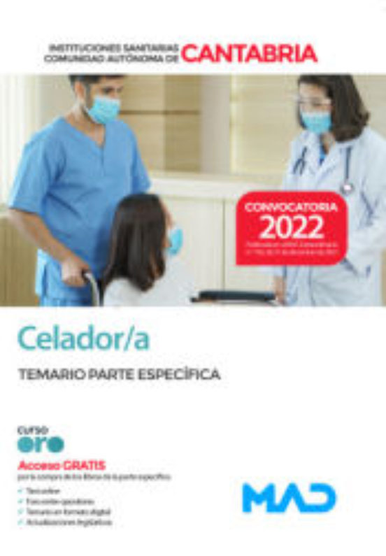 Celador/a Instituciones Sanitarias De La Comunidad Autónoma De Cantabr