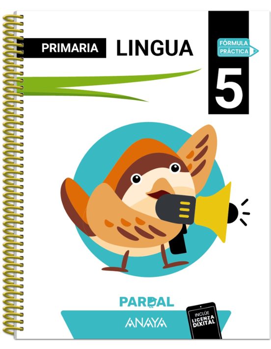 Lingua 5º Primaria Pardal Fórmula Práctica Galicia