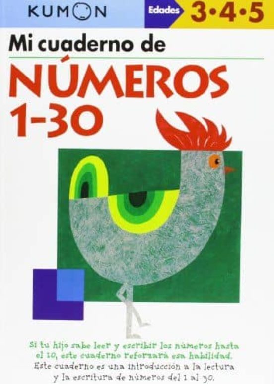 Metodo Kumon: Mi Libro De Numeros
