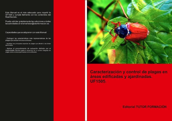 Uf1505. Caracterización Y Control La Plagas En Áreas Edificadas Y Ajar