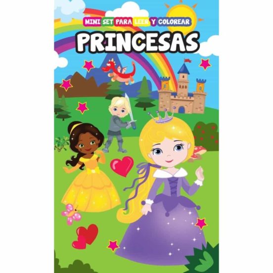 Princesas. Mini Set Para Leer Y Colorear
