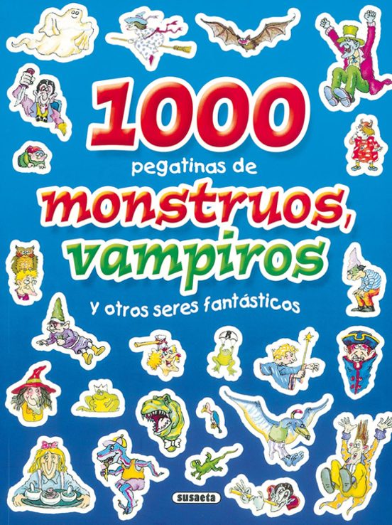 1000 Pegatinas De Monstruosvampiros