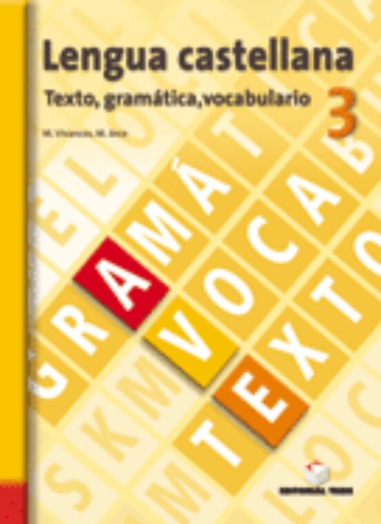 Cuaderno Ave 3ºeso Textogramatica Y Vocabulario