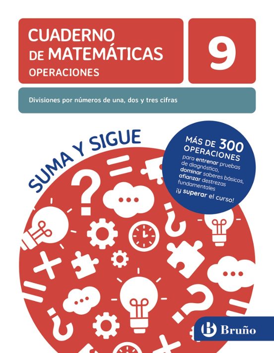 Cuaderno De Matemáticas 9 Operaciones Divisiones Por Números De Una Do