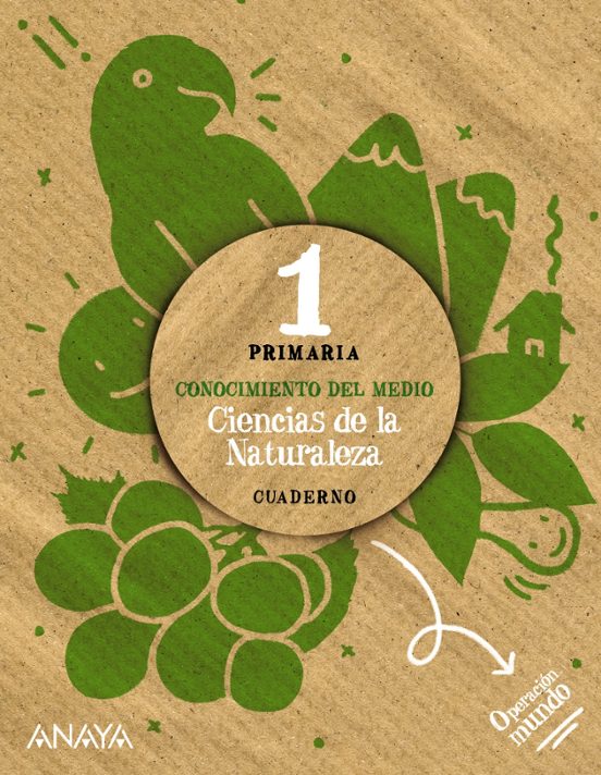 Ciencias de la Naturaleza 1º Educacion Primaria Cuaderno Operación Mu