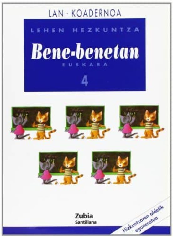Bene Benetan 4º Primaria Lehen Hezkuntza