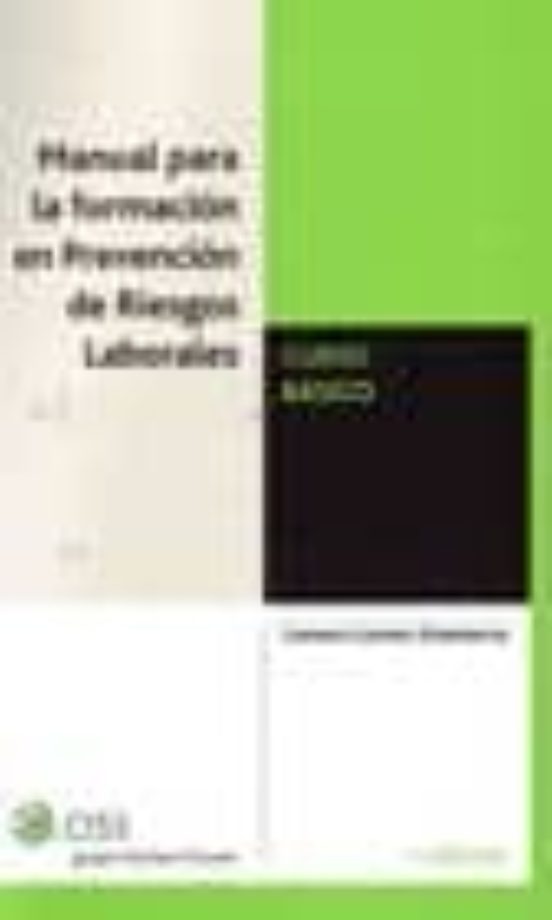 Manual Para La Formacion En Prevencion De Riesgos Laborales