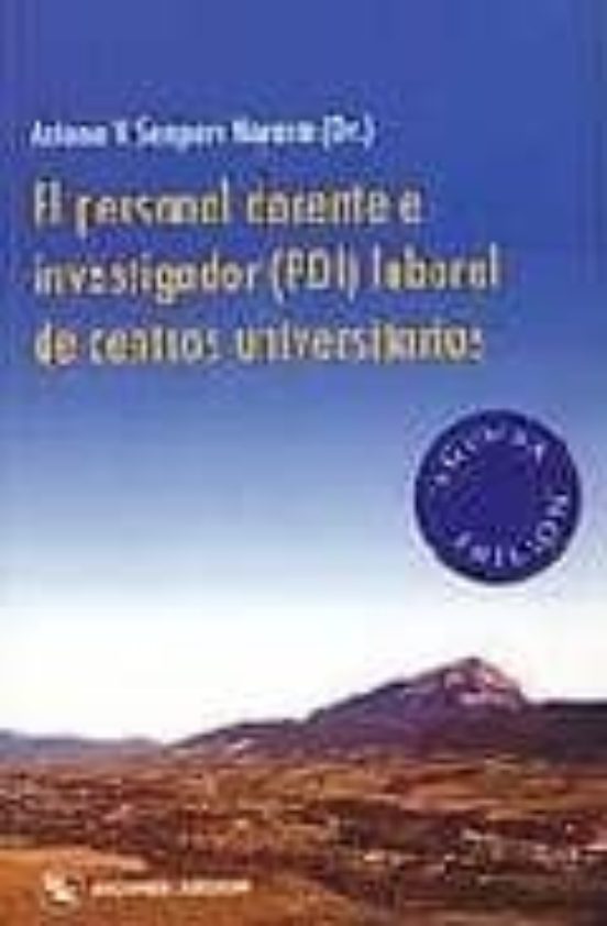 El Personal Docente Investigador Laboral De Centros Univers Itar