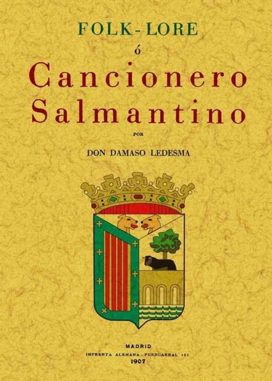 Folk-lore O Cancionero Salmantino