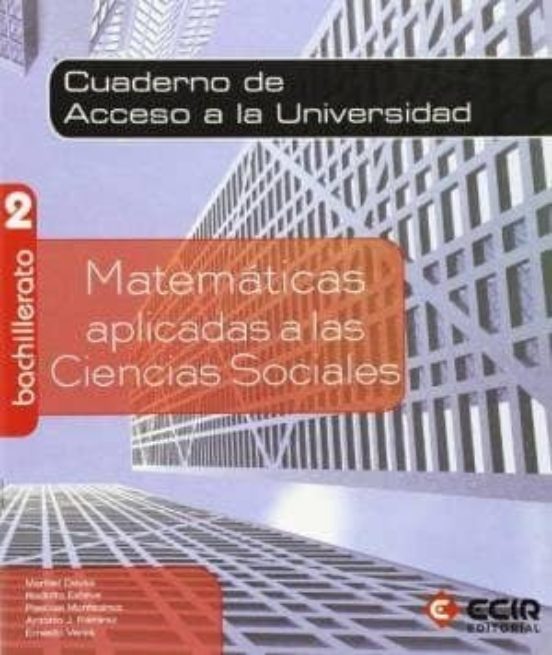 Cuadern Acceso Universidad Matematicas 2º Bachillerato
