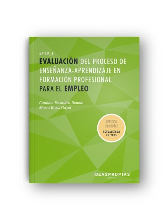 Mf1445_3 Evaluación Del Proceso De Enseñanza-aprendizaje En Formación