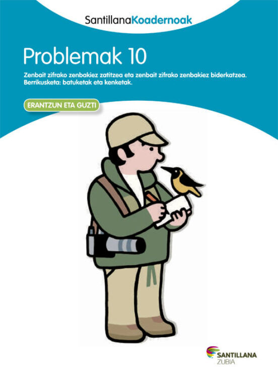 Koadernoa 10 Problemak Euskara Ed 13