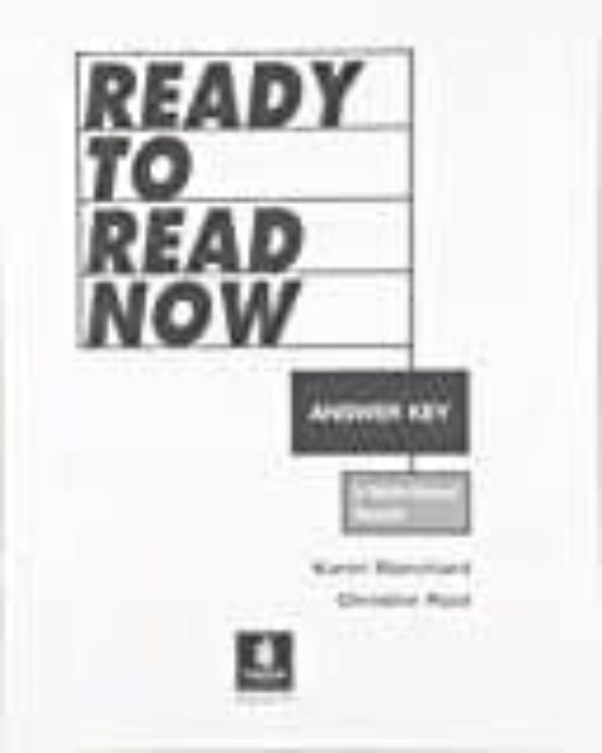 Ready To Read Now Answer Key