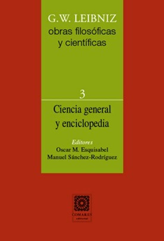 Ciencia General y Enciclopedia . Obras Filosoficas y Cientific