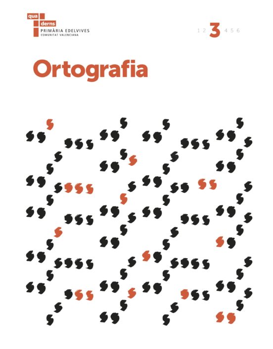 Quadern Dortografia 3 Valencia Ed 2017