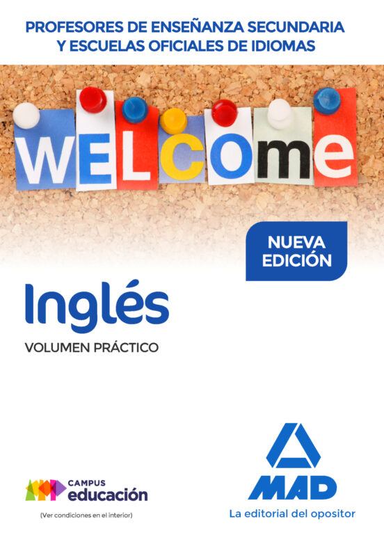 Cuerpo De Profesores De Enseñanza Secundaria Y EEOOII Inglés. Volumen Práctico