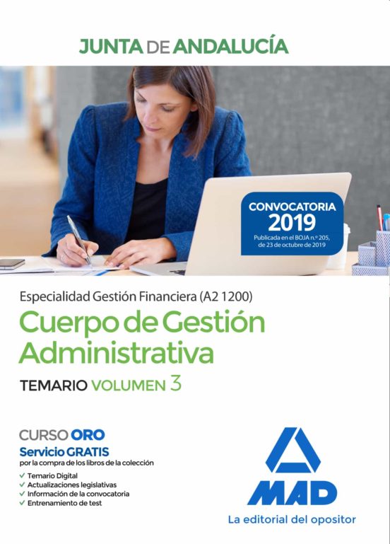 Cuerpo De Gestión Administrativa [Especialidad Gestión Financiera ] De La Junta De Andalucía. Temario Volumen 3