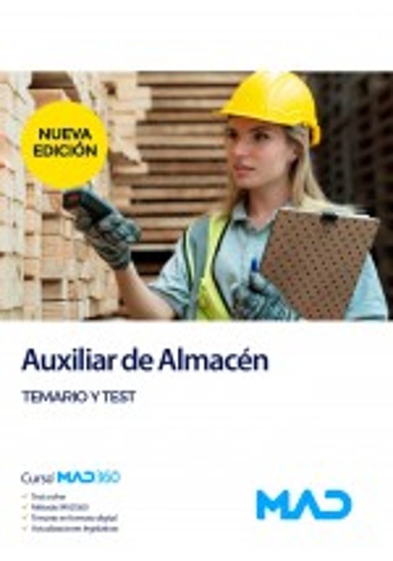 Auxiliar De Almacen. Temario Y Test
