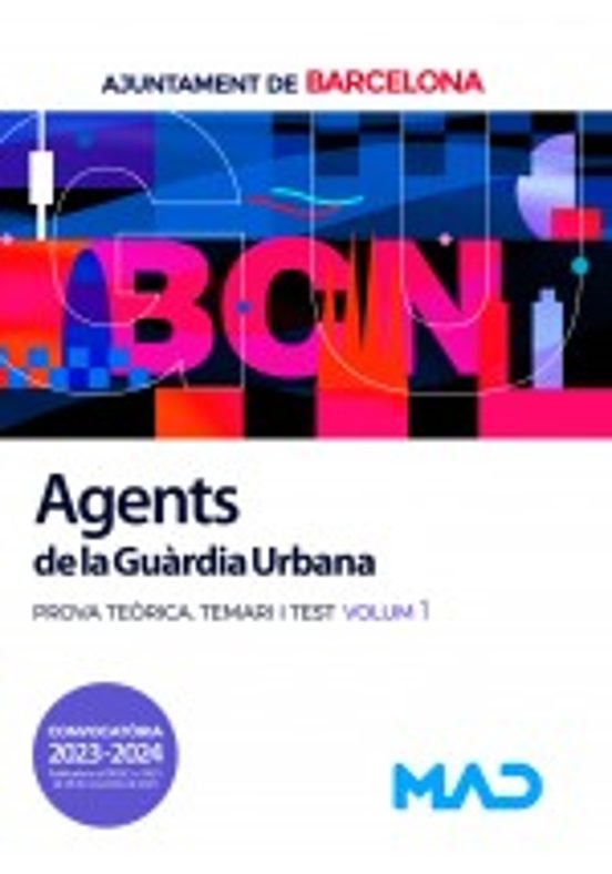 Agents De La Guardia Urbana Del Ajuntament De Barcelona. Prova Teorica