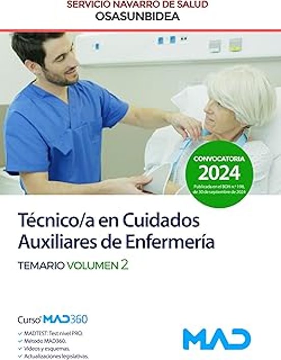 Técnico/a En Cuidados Auxiliares De Enfermería Del Servicio Navarro De