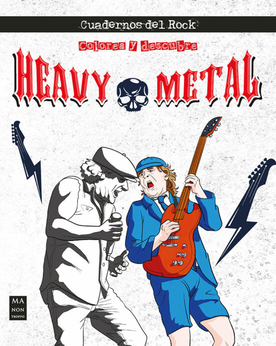 Colorea Y Descubre - Heavy Metal
