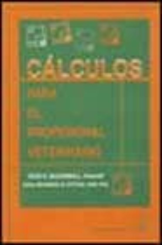 Calculo Para El Profesional Veterinario