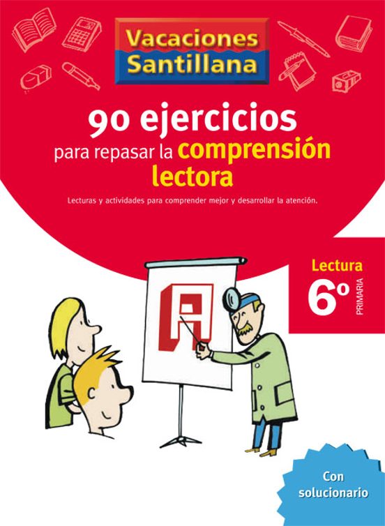 Vacaciones Comprension Lectora 6º Educacion Primaria
