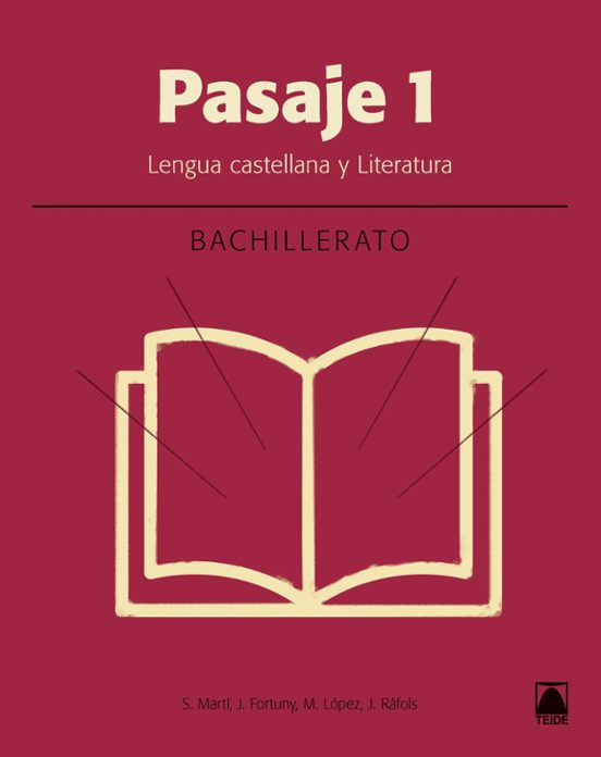 Literatura 1º Bachillerato Pasaje Ed 2019