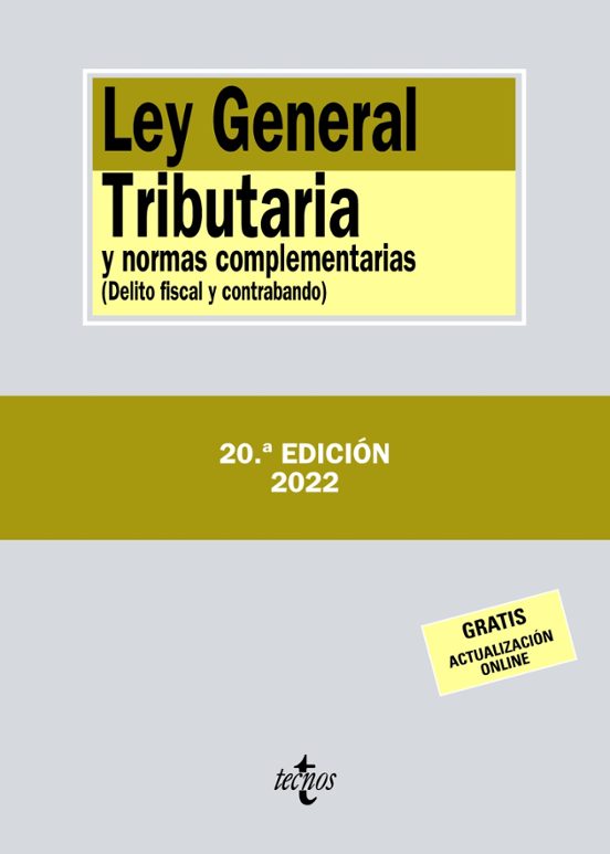 Ley General Tributaria Y Normas Complementarias: Delito Fiscal Y Contr