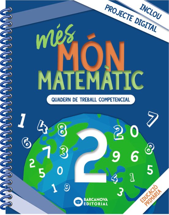 Més Món Matemàtic 2º Educacio Primaria Quaderns Cataluña / Islas Balea