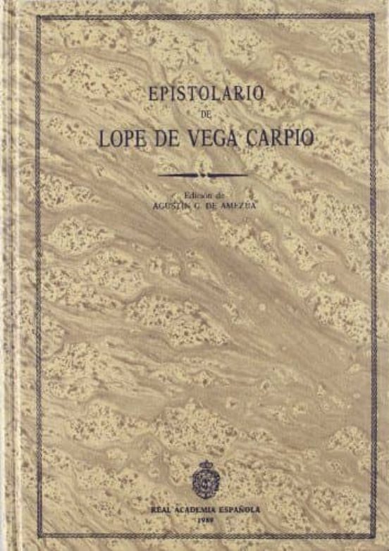 Epistolario De Lope De Vega Carpio