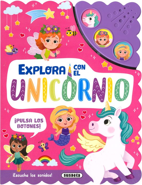 Explora Con El Unicornio ¡pulsa Los Botones!